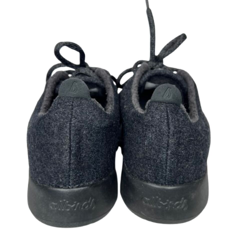 Allbirds Wool Runners Women’s Black Charcoal Merino Sneakers Size 9 - Picture 4 of 7